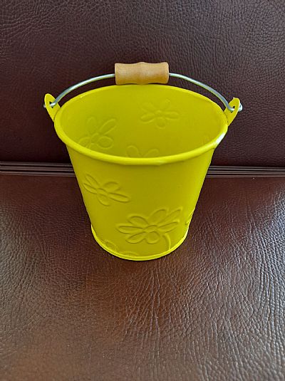 Διακοσμητικό Μπομπονιέρας Κουβαδάκι *Κόκκινο-Μπλε-Κίτρινο-Πράσινο*