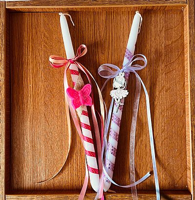 Διάφορα Σχέδια Στρογγυλές Λαμπάδες